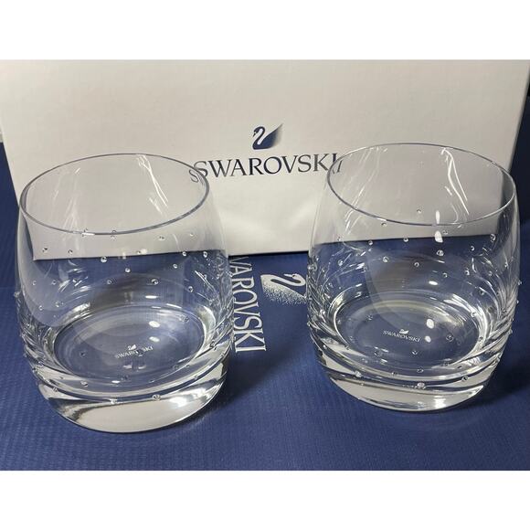 Swarovski  Whiskey Glass, Set of 2 new - Picture 1 of 4